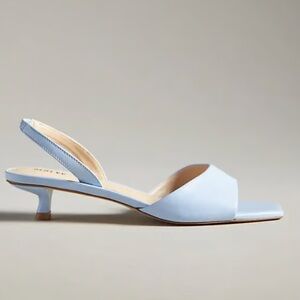 Maeve Light Blue Slingback Heels